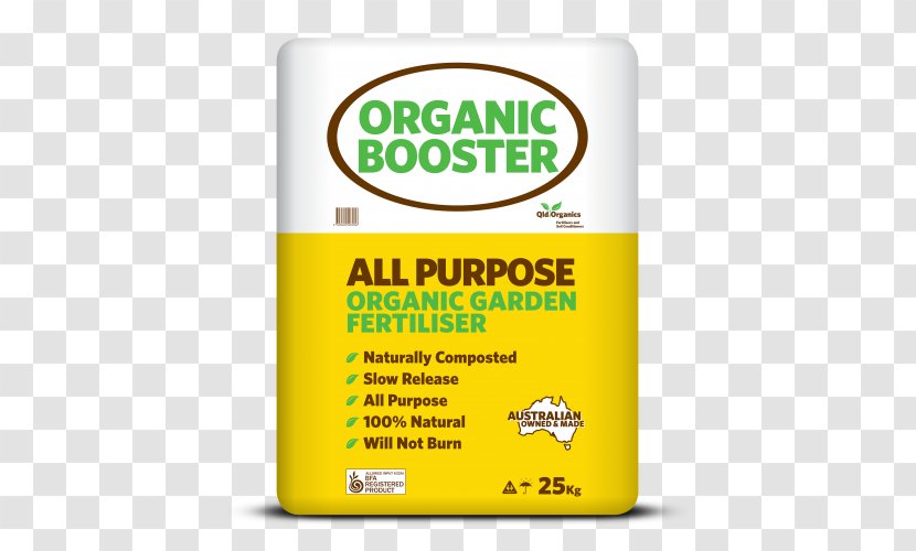 Organic Food Brand Fertilisers Fertilizer - Yellow - Product Transparent PNG