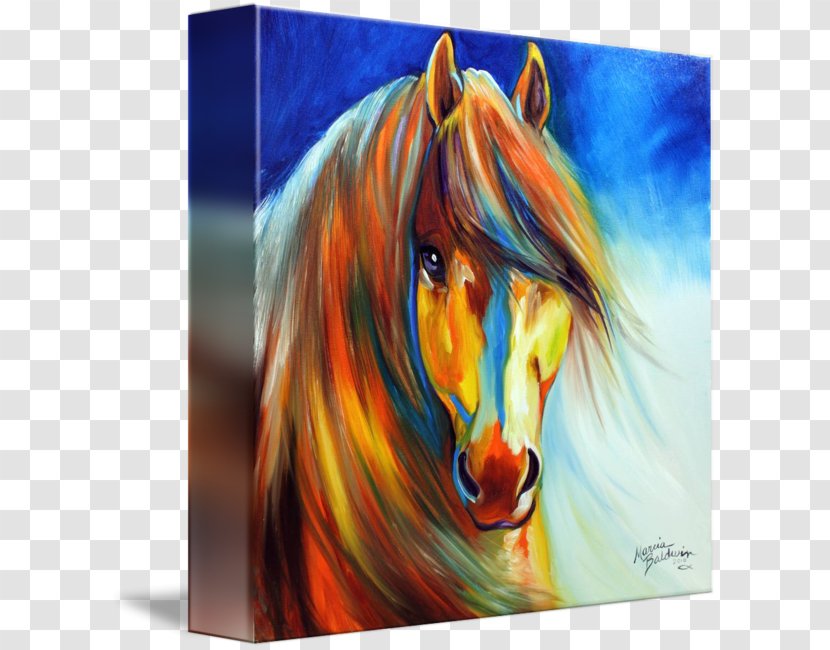 Gypsy Horse Acrylic Paint Oil Painting Art - Artwork Transparent PNG