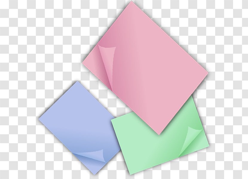 Euclidean Vector Icon - Triangle - Real Lovely Color Notes Transparent PNG