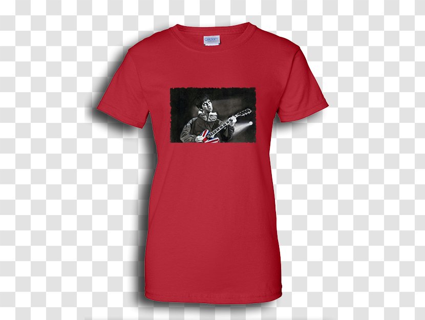 T-shirt Los Angeles Angels Clothing Sleeve - Brand - Noel Gallagher Transparent PNG