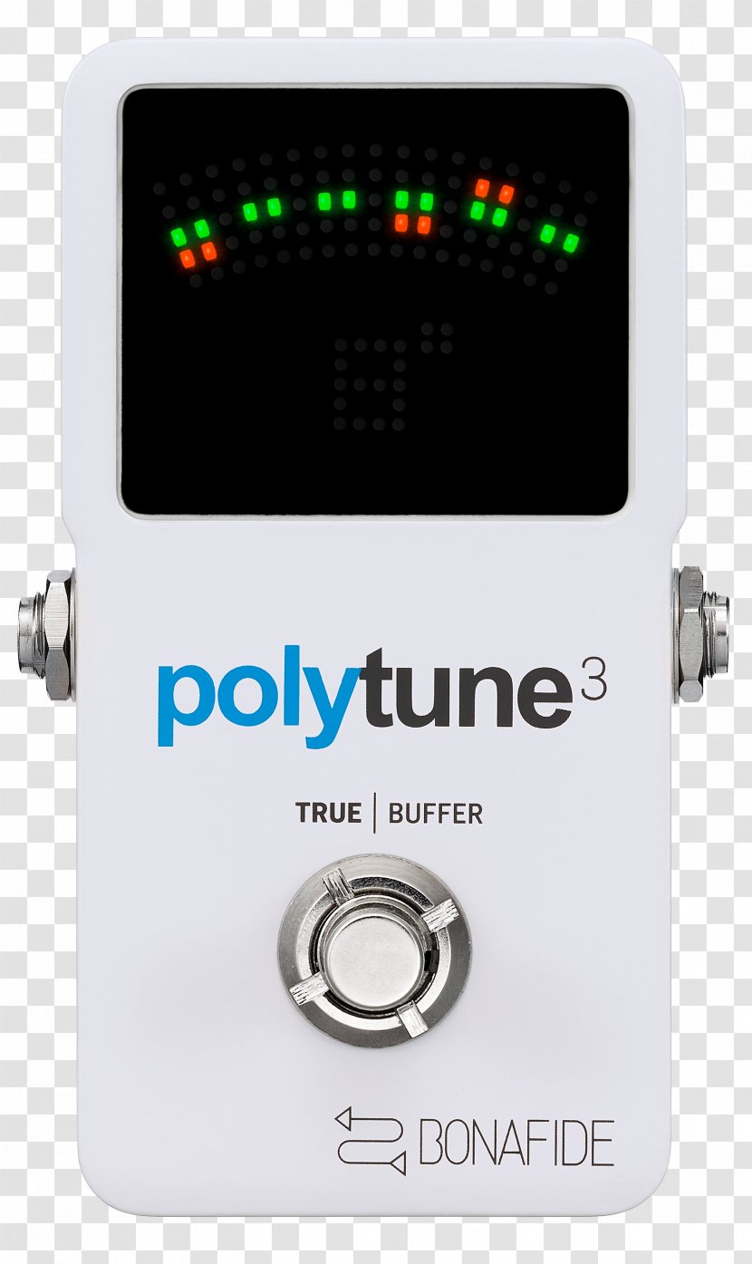 Electronic Tuner TC BonaFide Buffer Effects Processors & Pedals Guitar - Watercolor - Product Transparent PNG