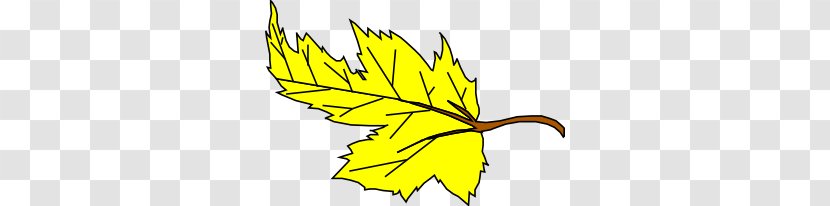 Autumn Leaf Color Yellow Clip Art - Cliparts Transparent PNG