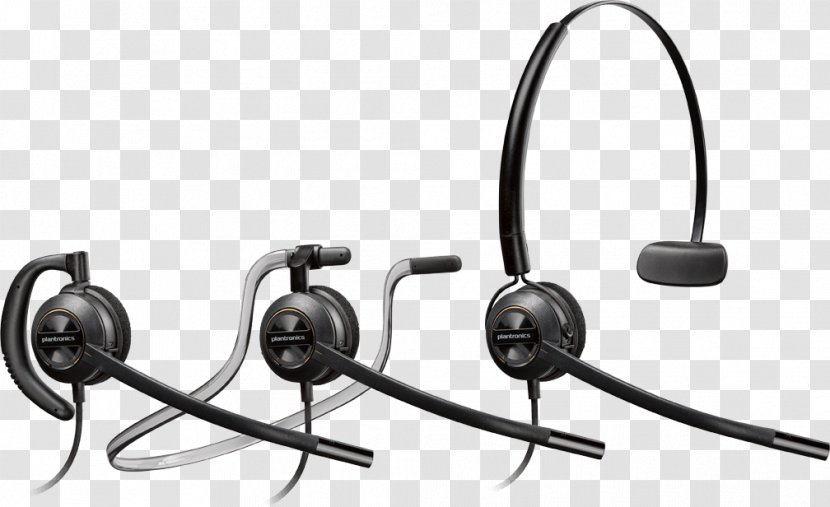 Plantronics EncorePro HW540 Headset Microphone - Audio Transparent PNG