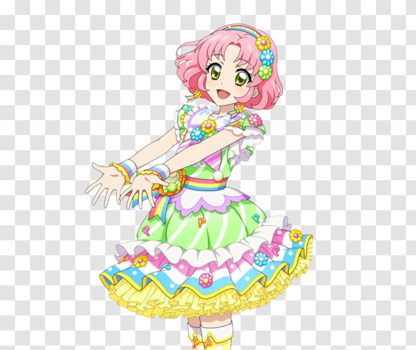 Aikatsu! Ichigo Hoshimiya Ran Shibuki Aoi Kiriya Aikatsu Stars! - Watercolor - Aniversery Transparent PNG