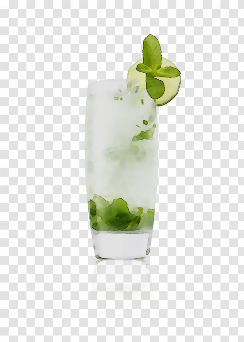 Mojito Cocktail Garnish Rickey Drink - Syrup - Highball Glass Transparent PNG