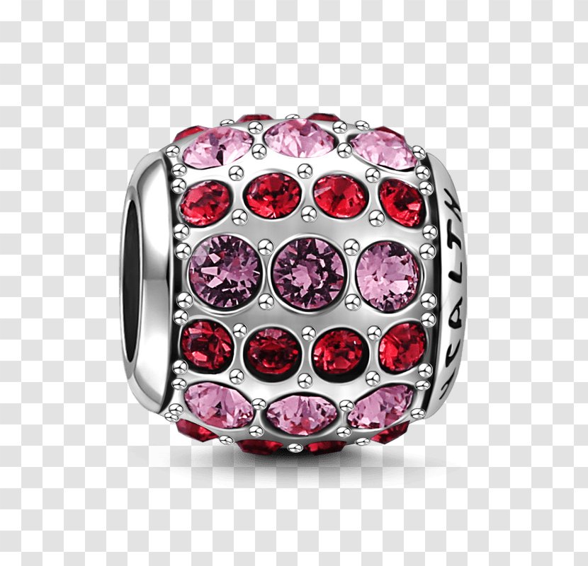 Ruby Silver Bead Bling-bling Jewellery - Body Transparent PNG