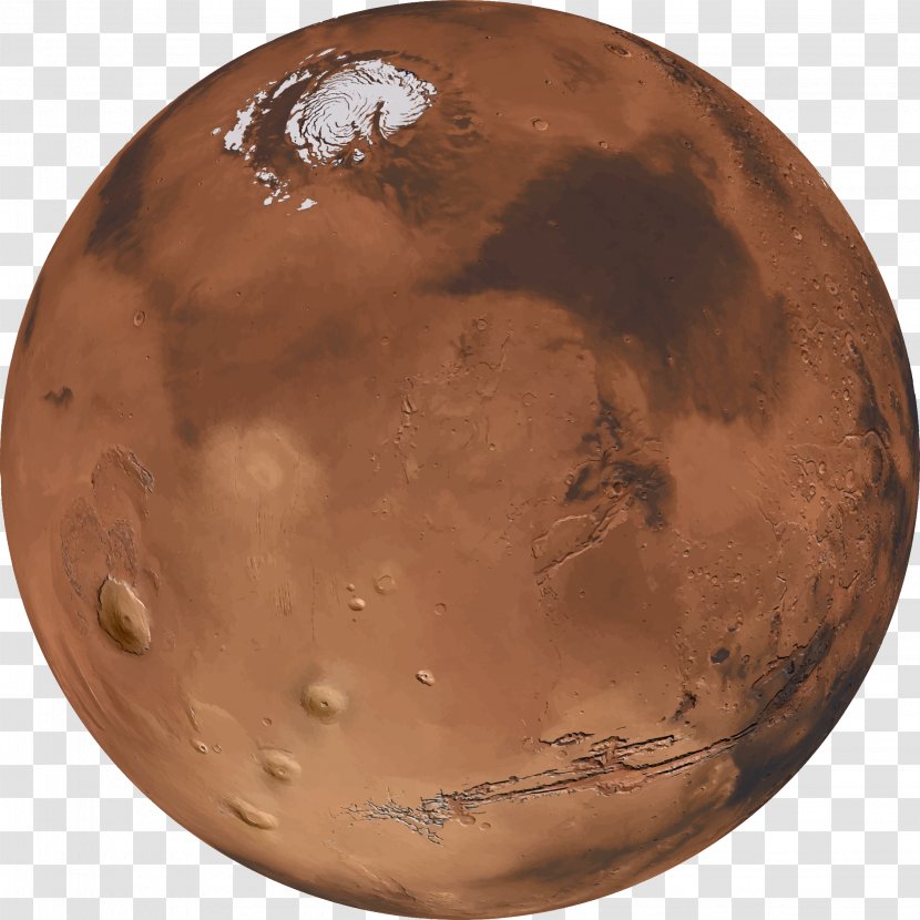 Mars Planet Clip Art - Mission To Transparent PNG