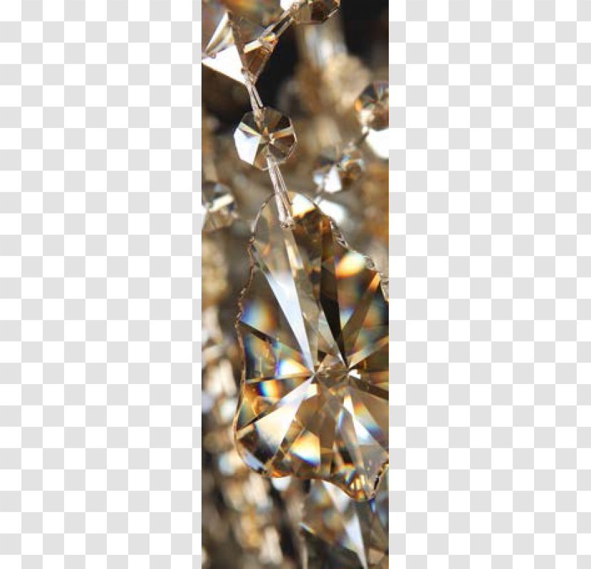 Chandelier Incandescent Light Bulb Champagne Crystal Cristal - Area - Lustre Transparent PNG