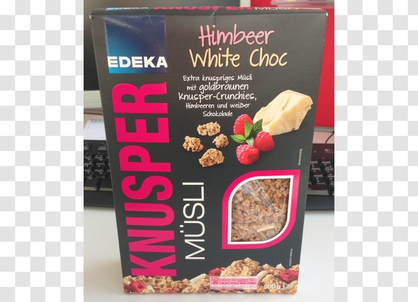Muesli White Chocolate Breakfast Cereal Corn Flakes Granola - Fruit Transparent PNG