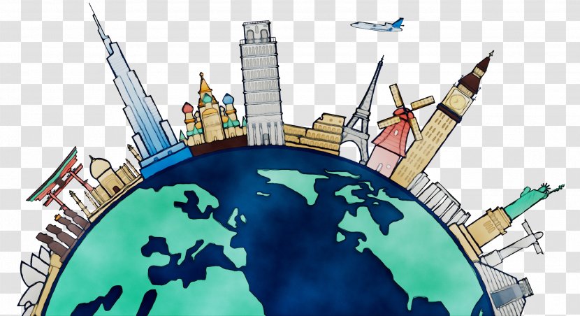 /m/02j71 Travel Earth Illustration Cartoon - Urban Design - Globe Transparent PNG
