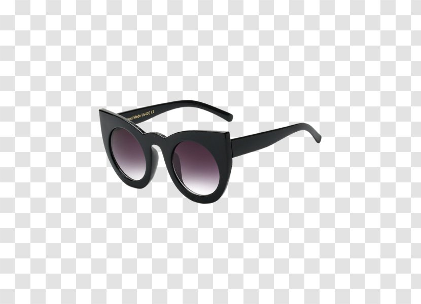 Mirrored Sunglasses Cat Eye Glasses Eyewear - Goggles - Catchy Transparent PNG