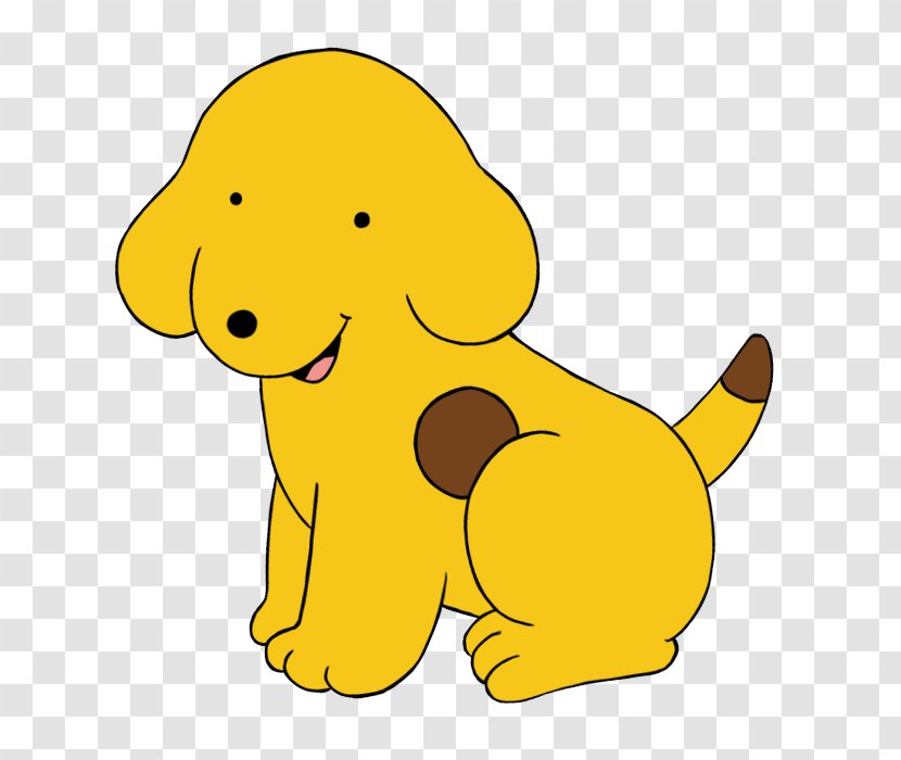 Yellow Cartoon Puppy Clip Art Sporting Group - Animal Figure Line Transparent PNG