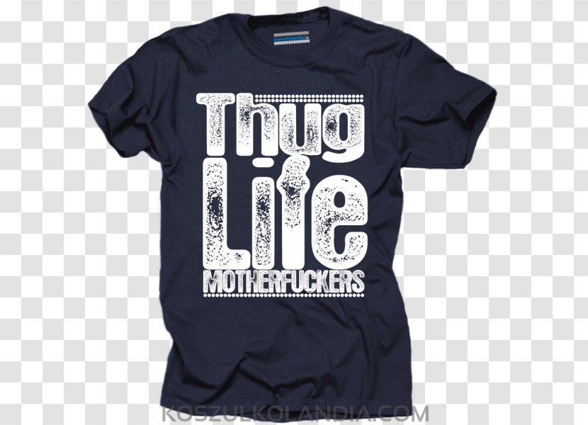 T-shirt Top Sleeve Clothing - Senior - Thug Life Transparent PNG