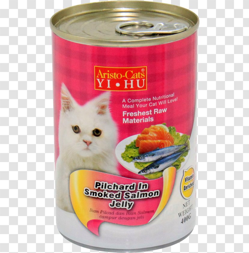 Cat Food Smoked Salmon Pet - Cartoon Transparent PNG