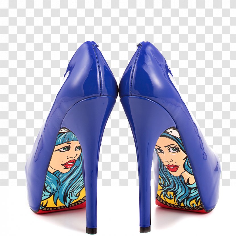 High-heeled Shoe Footwear Fashion Cobalt Blue - Silhouette - Tree Transparent PNG