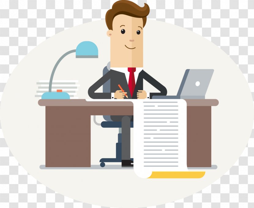Businessperson Royalty-free - Cartoon - Accountant Transparent PNG