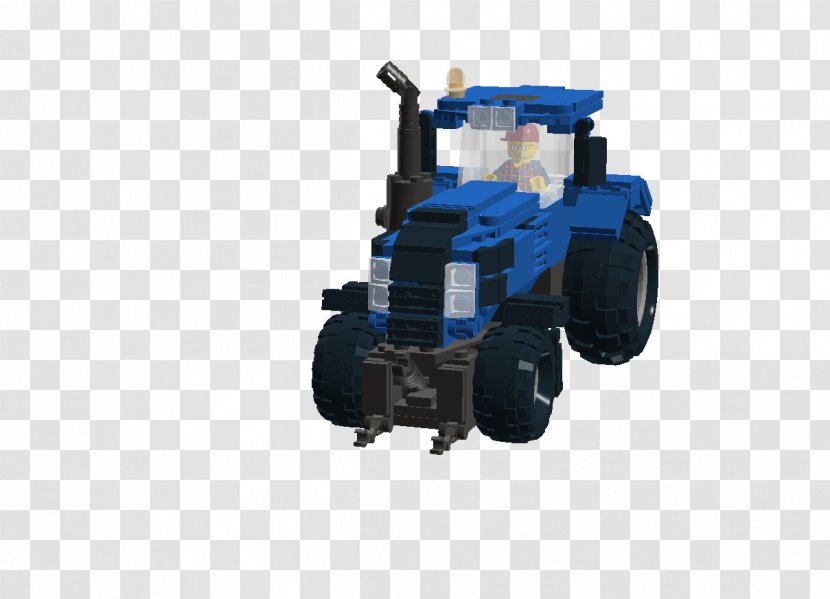 Tractor New Holland Agriculture T8.420 Machine - Lego Transparent PNG