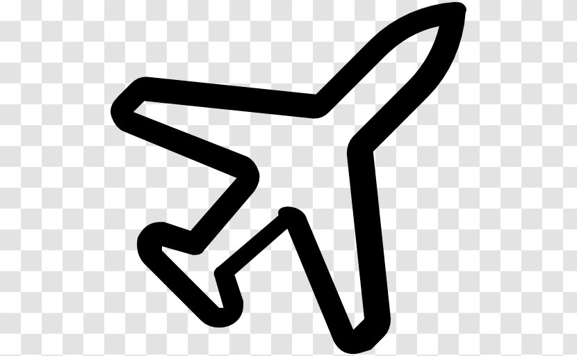 Airplane - Thin Clipart Transparent PNG