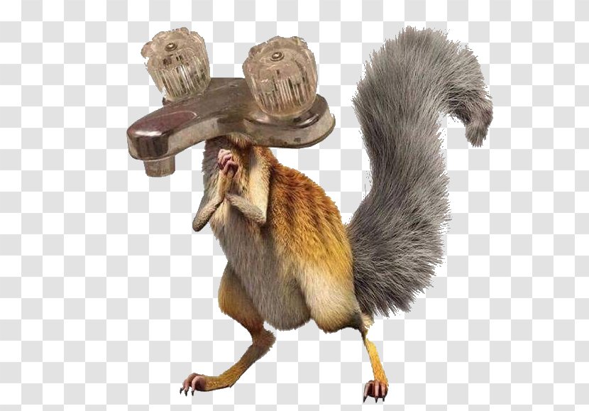 Scrat Squirrel Sid Ice Age - Continental Drift Transparent PNG