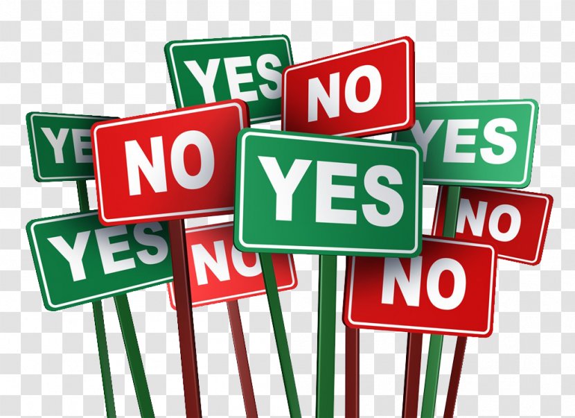 Yes And No Yes–no Question Tarot English - Language - YES,NO Transparent PNG