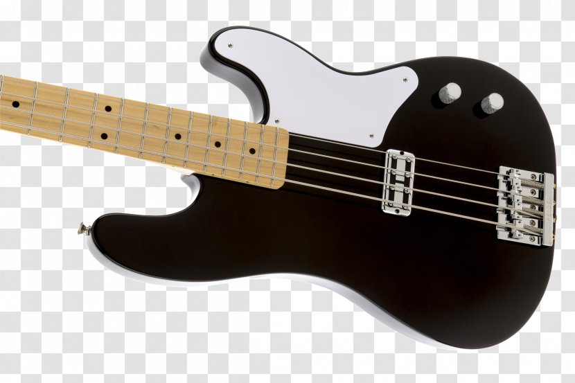 Bass Guitar Fender Precision VI Electric - Silhouette Transparent PNG