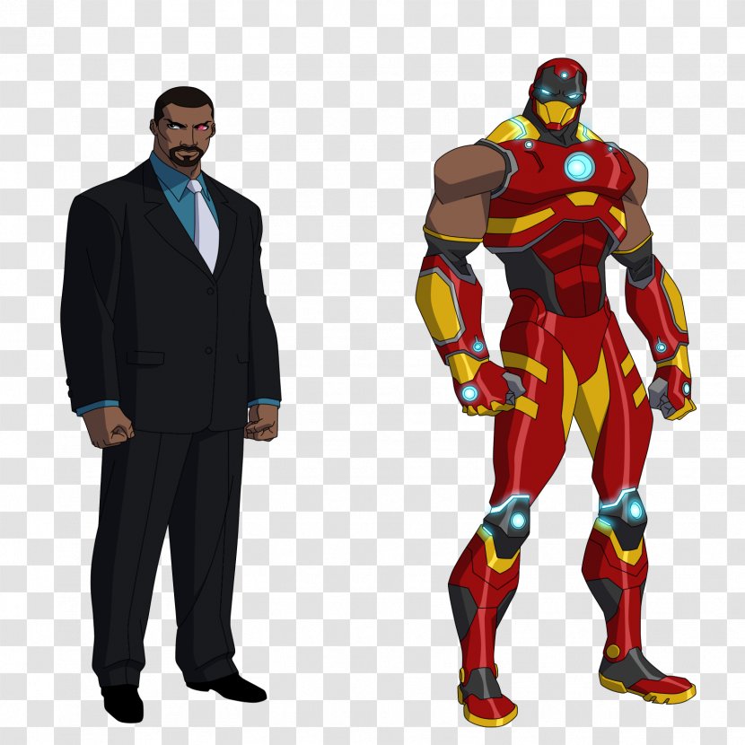 Cyborg Flash Superhero Iron Man Wally West - Costume Transparent PNG