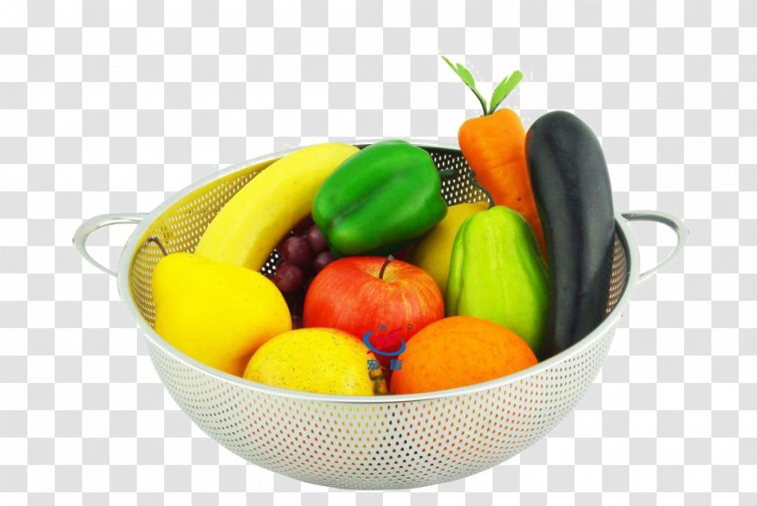 Fruit Vegetarian Cuisine Food Vegetable - Bread Clip - Drain The Container Transparent PNG