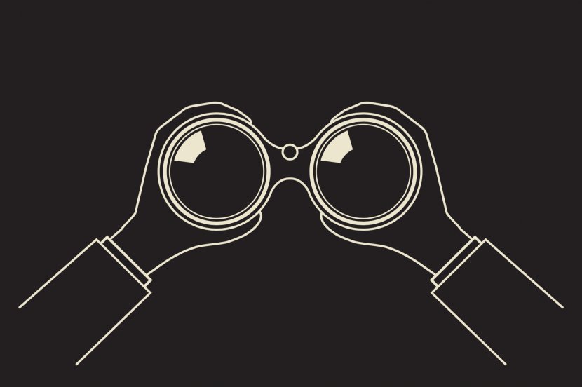 Drawing Binoculars - Eyewear Transparent PNG