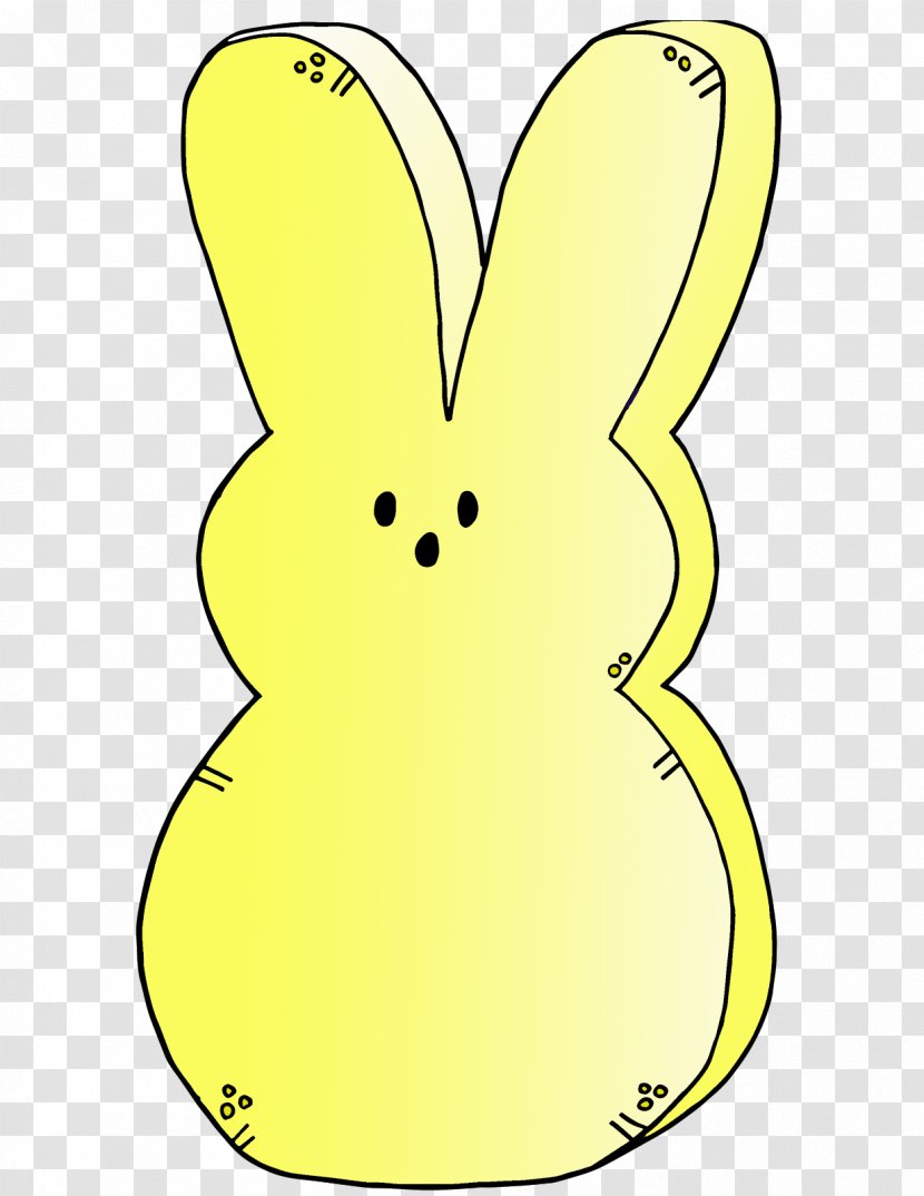 Hare Easter Bunny Rabbit Animal Food - Yellow Transparent PNG