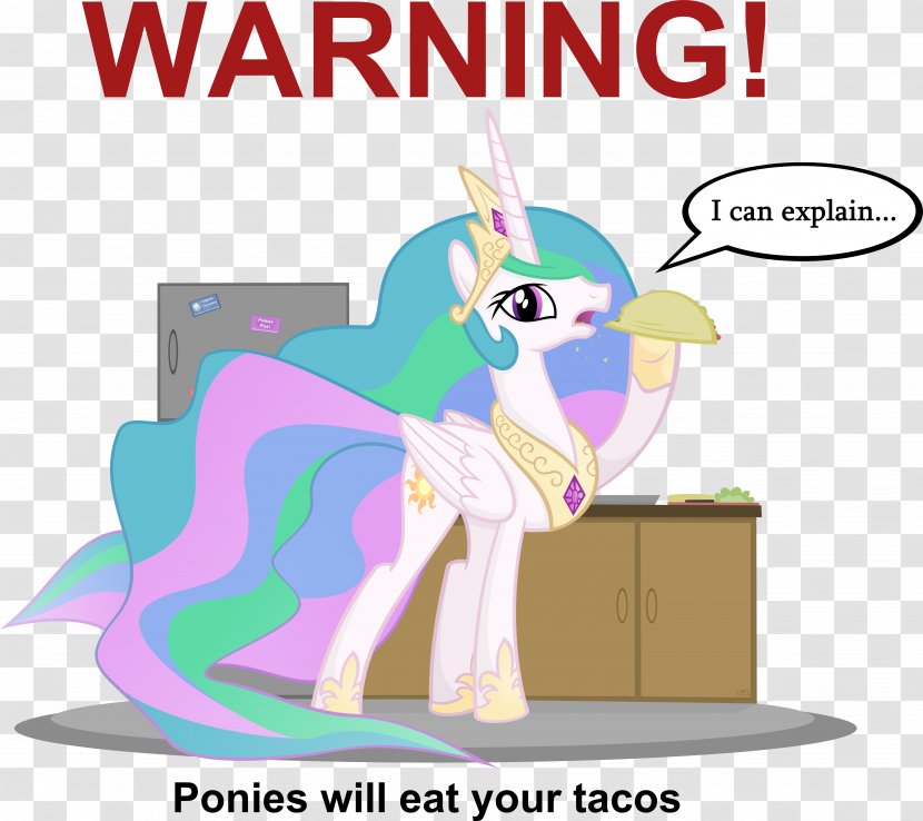 Pony Derpy Hooves Big McIntosh Horse Taco - Cartoon Transparent PNG