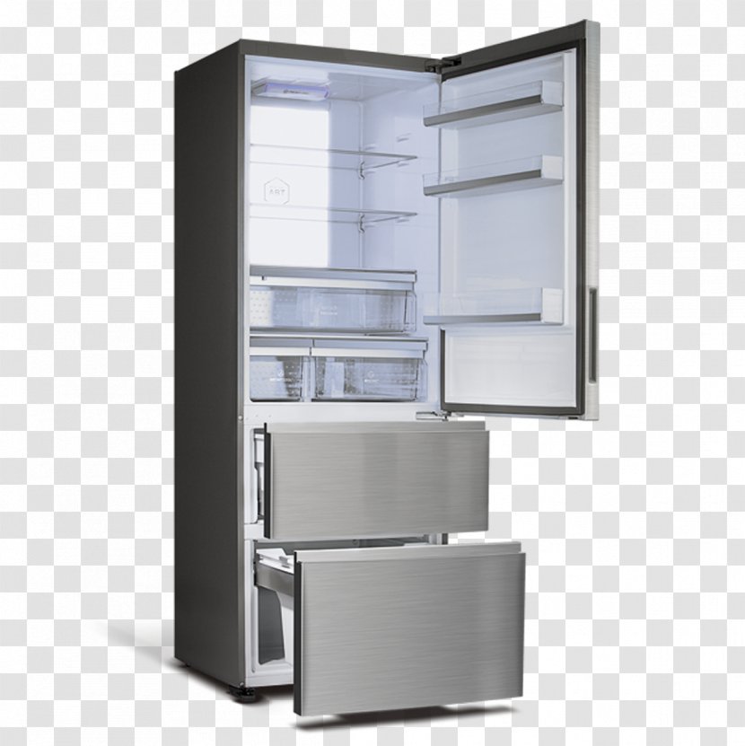 Refrigerator Haier Freezers Home Appliance Auto-defrost - A3fe742cmj Transparent PNG
