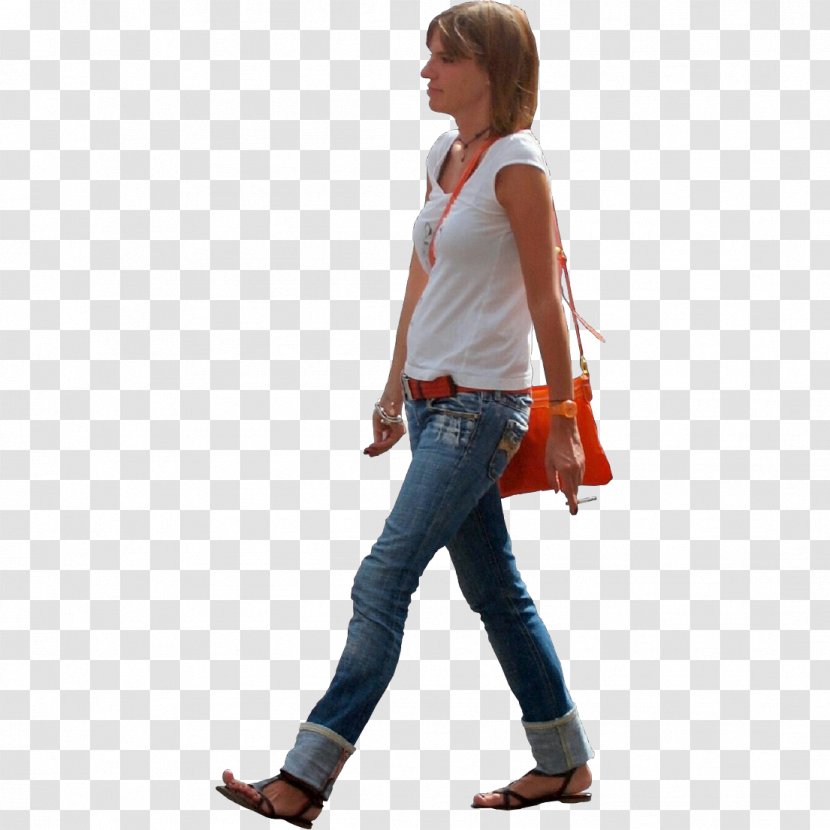 Woman Clip Art Image Walking - Girl - Clothing Transparent PNG