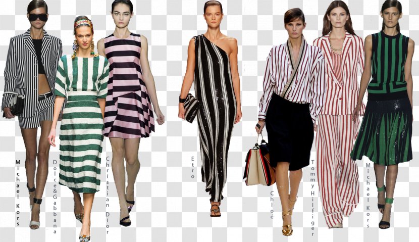 Fashion Show Runway Outerwear Model - Red And White Vertical Stripe Lighthouse Transparent PNG