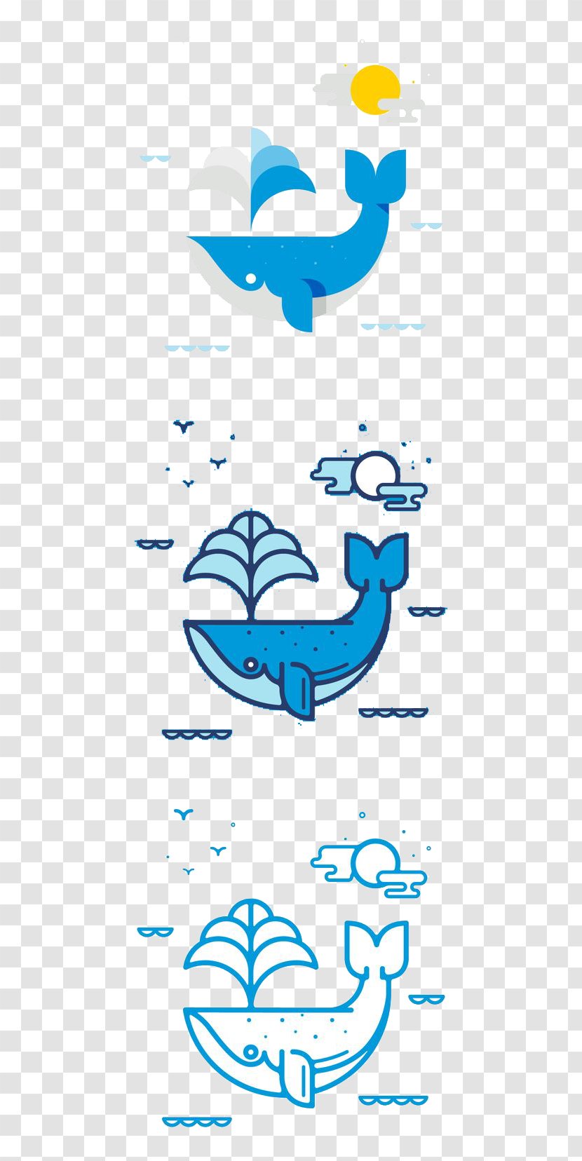 Whale Drawing Graphic Design Illustration - Fish - Flat Cute Transparent PNG