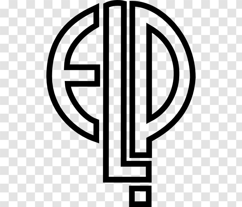 Logo Emerson, Lake & Palmer In Concert Brain Salad Surgery Progressive Rock - Silhouette - Frame Transparent PNG