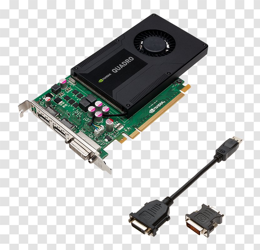 Graphics Cards & Video Adapters Nvidia Quadro GDDR5 SDRAM PCI Express PNY Technologies - Electronic Device Transparent PNG