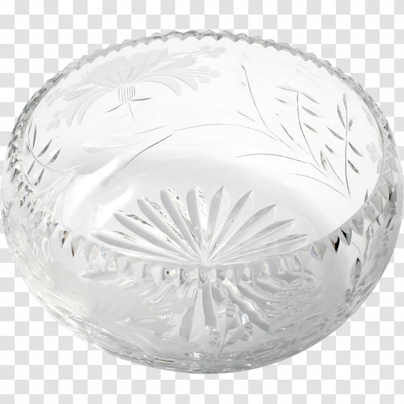 Bowl Lead Glass Royal Brierley Tableware Transparent PNG