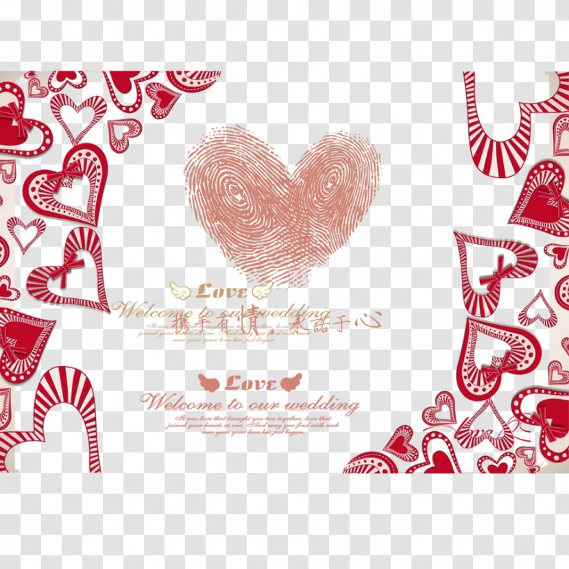 Wedding Romance - Cartoon - Creative Romantic Background Images Transparent PNG