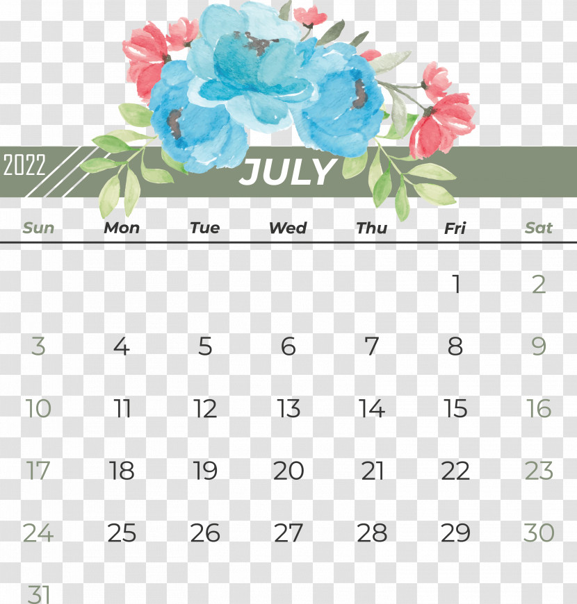 Flower Calendar Font Petal Meter Transparent PNG