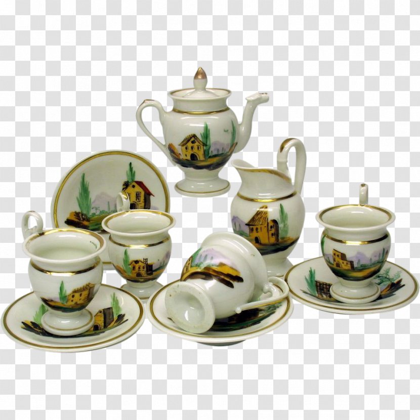 Porcelain Tableware Teapot Coffee Cup Ceramic - Chinese Tea Transparent PNG