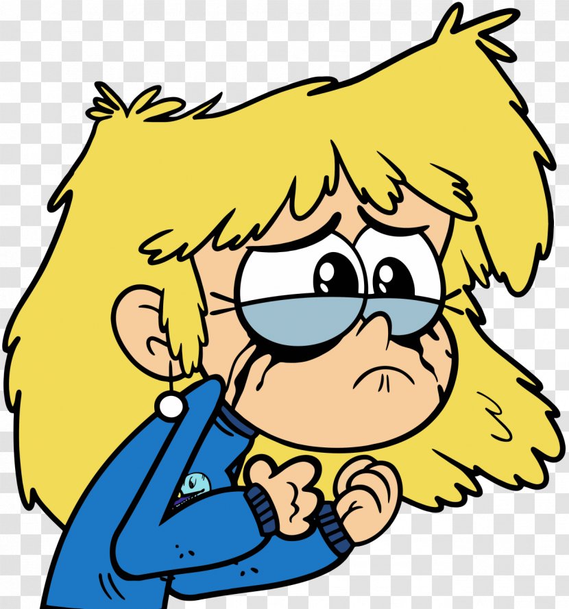 Lori Loud Luan Lucy Sadness - Artwork Transparent PNG