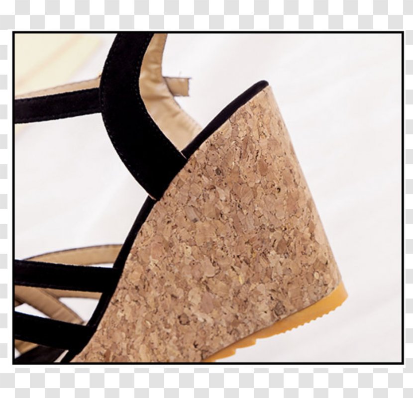 Angle - Beige - Fish Mouth Cloth Shoes Transparent PNG