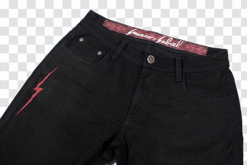 Jeans Denim Bermuda Shorts Button Transparent PNG