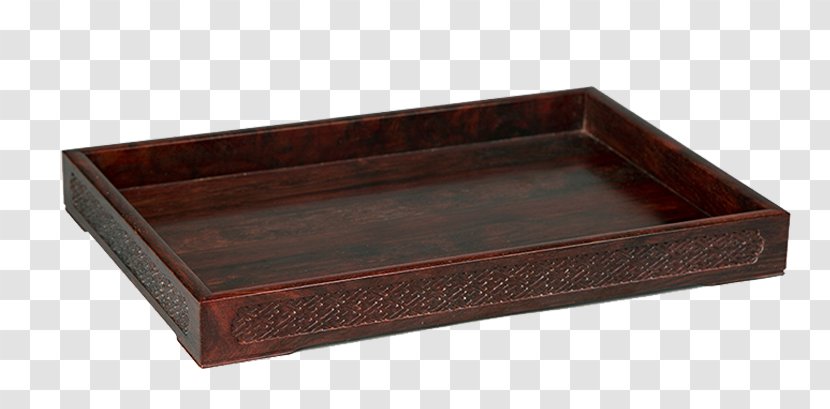 Table Tray Rectangle Wood - Box - Rosewood Transparent PNG