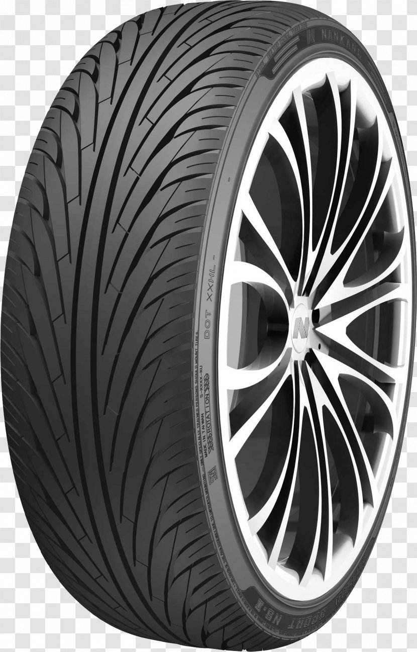 Car Nankang Rubber Tire Tread Aquaplaning - Auto Part - Tyre Transparent PNG