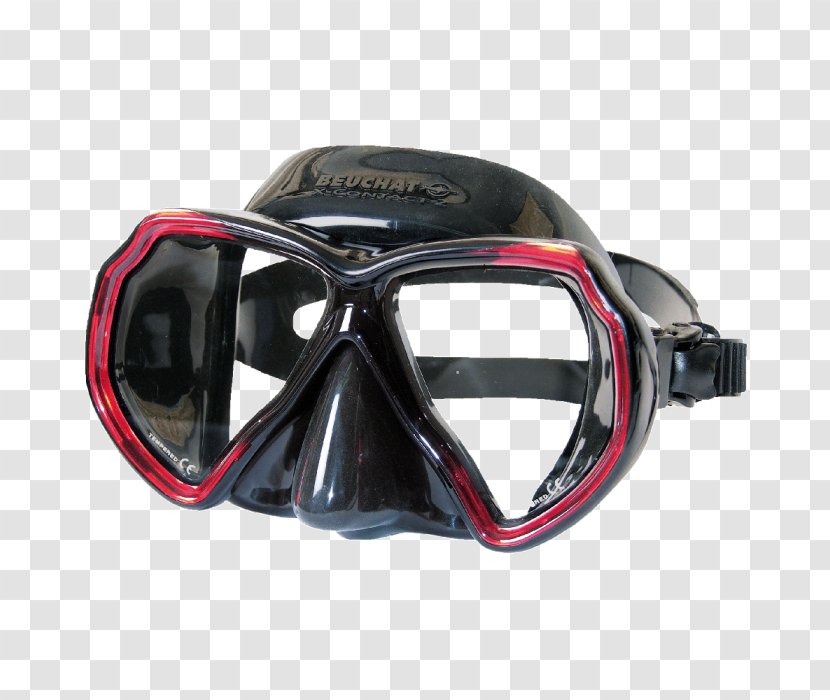 Beuchat Diving & Snorkeling Masks Scuba Underwater - Glasses - Mask Transparent PNG