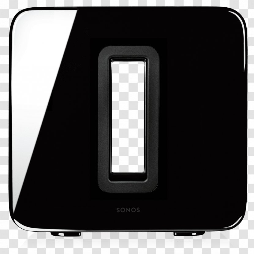 Play:1 Sonos SUB Subwoofer SONOS Low-Profile Wall Mount For PLAYBAR Soundbar - Home Theater Systems - Sound System Tv Transparent PNG