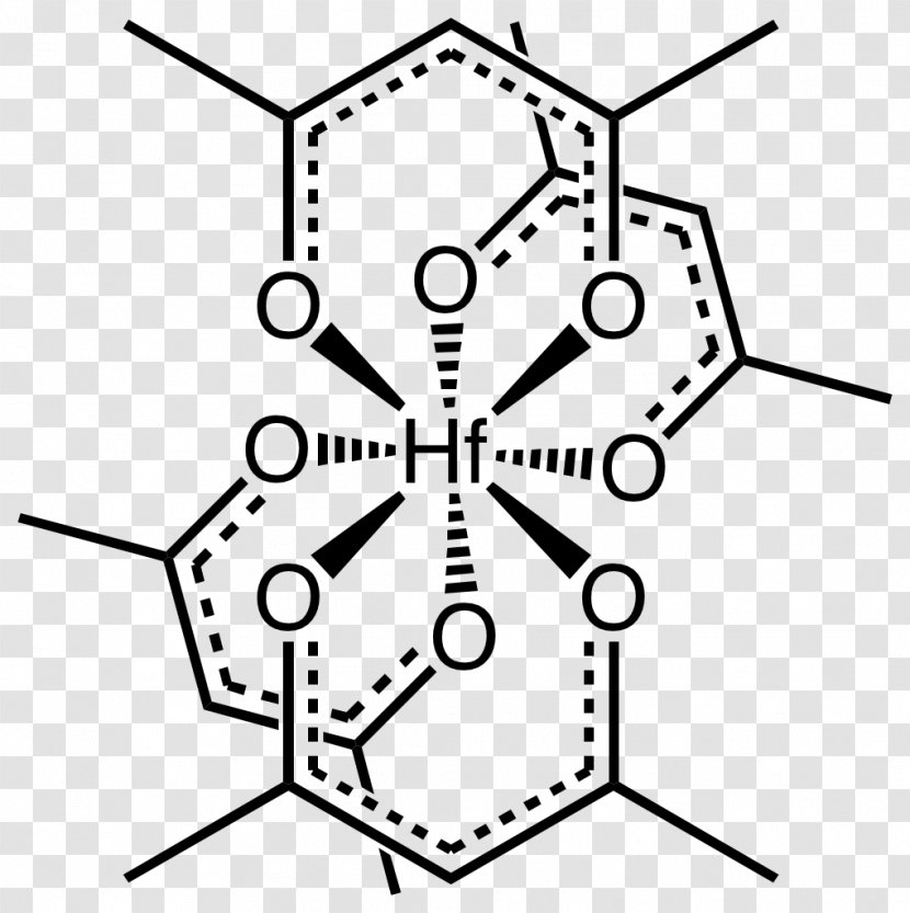 Zirconium Acetylacetonate Hafnium Acetylacetone Coordination Complex - Symbol - Chemical Compound Transparent PNG