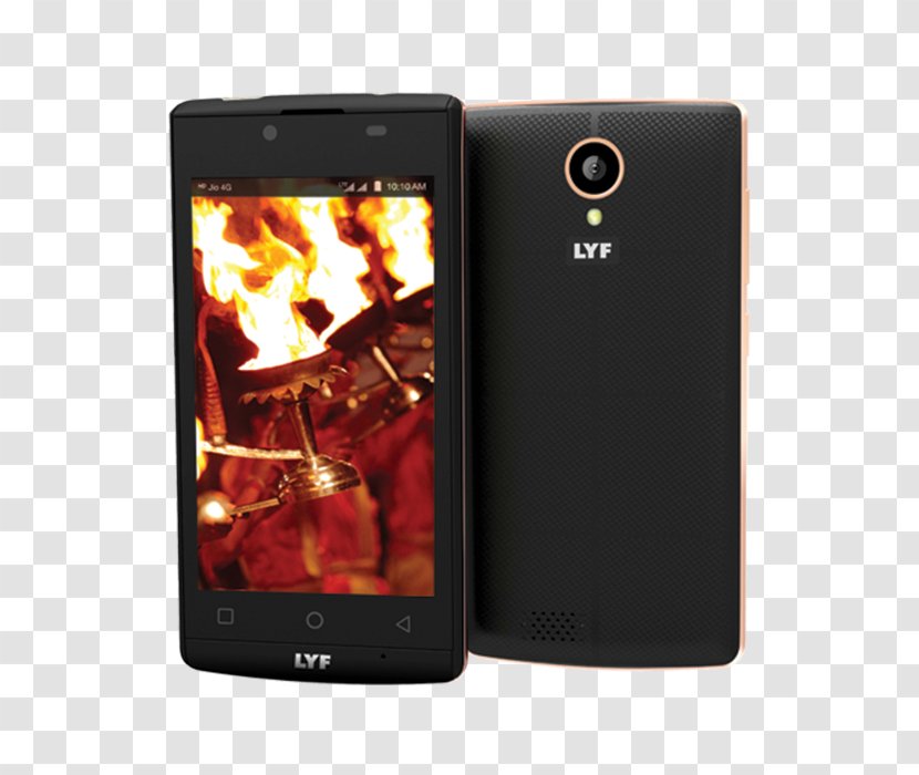 LYF 4G Mobile Phones Smartphone Jio - Phone Transparent PNG