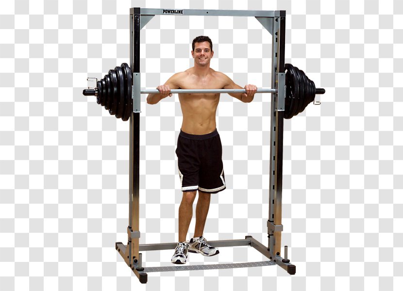 Smith Machine Fitness Centre Power Rack Spotting Barbell - Cartoon Transparent PNG